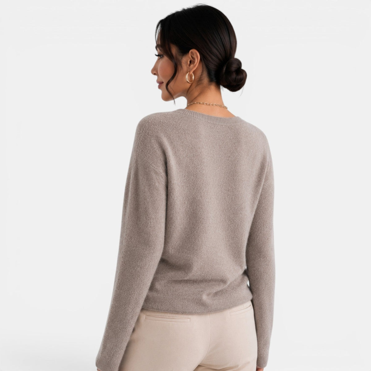 Women's Elegant Cashmere Cardigan