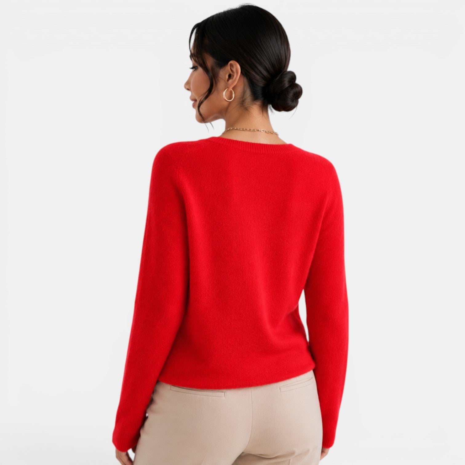 Women's Elegant Cashmere Cardigan