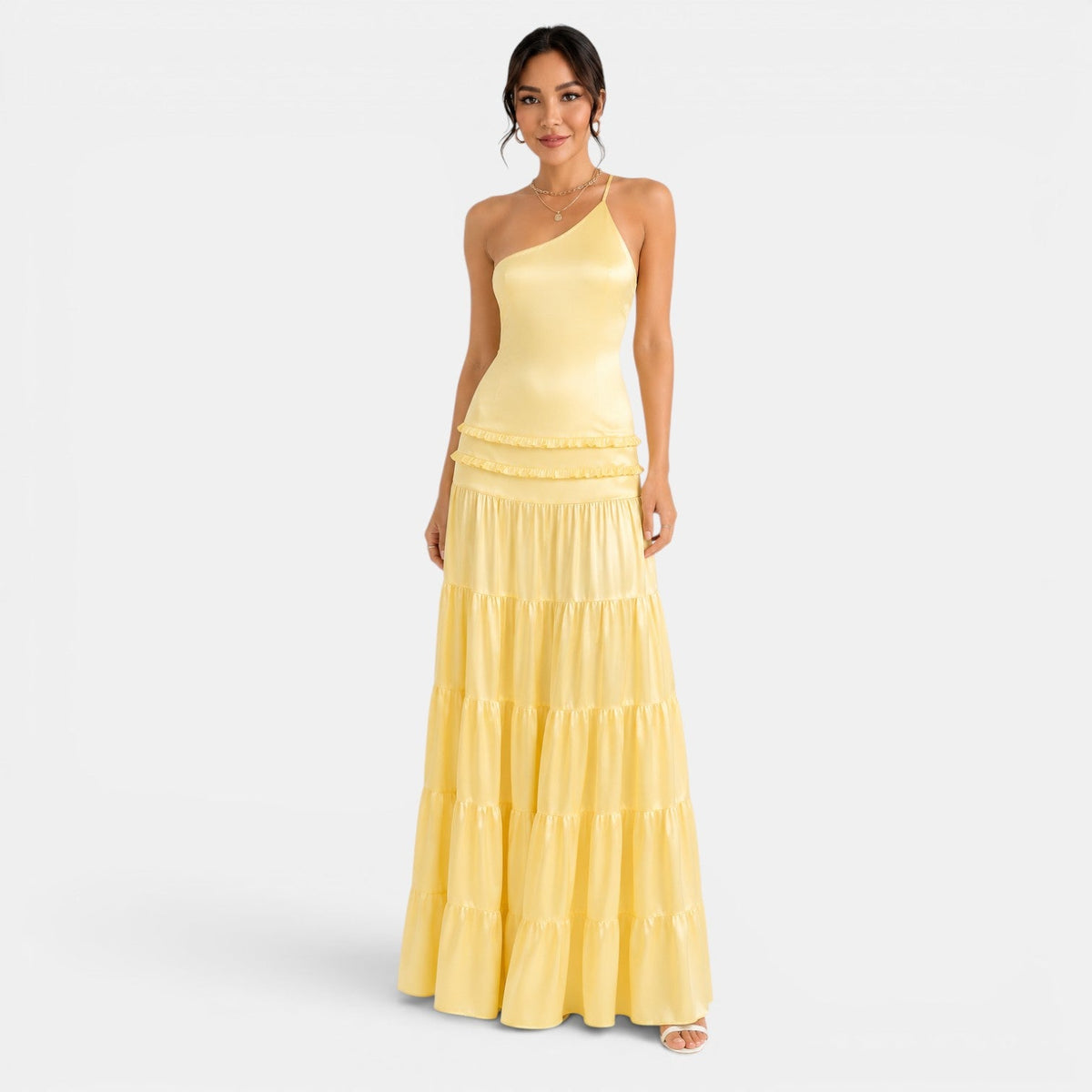 Yellow Summer Maxi Dress