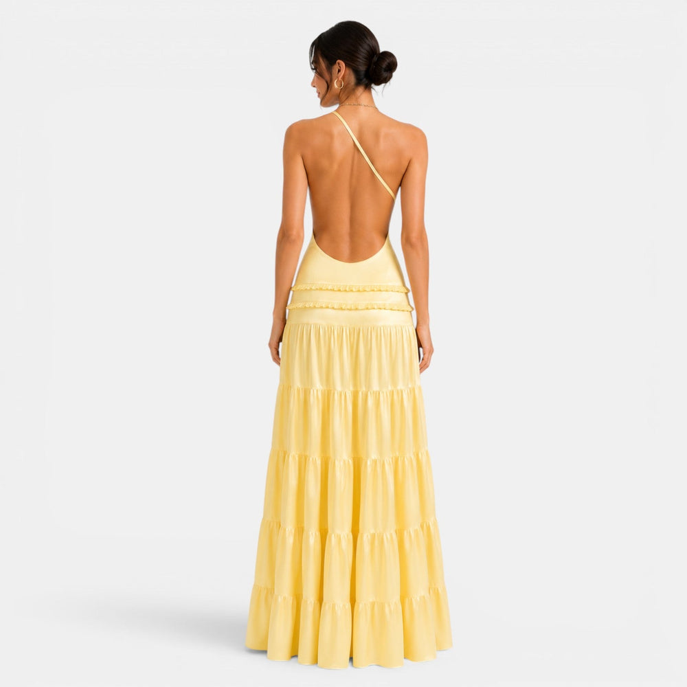 Yellow Summer Maxi Dress