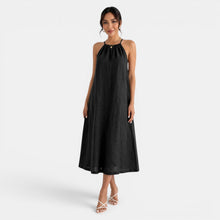 Women's Summer Linen Midi Dress