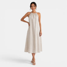 Women's Summer Linen Midi Dress