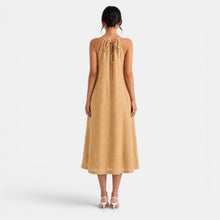 Women's Summer Linen Midi Dress