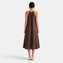 Women's Summer Linen Midi Dress