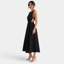 Women's Linen Summer Midi Dress