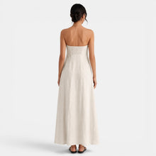 Women's Long Linen Summer Dress
