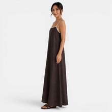 Women's Summer Cotton Linen Maxi Dress