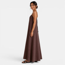 Women's Summer Cotton Linen Maxi Dress