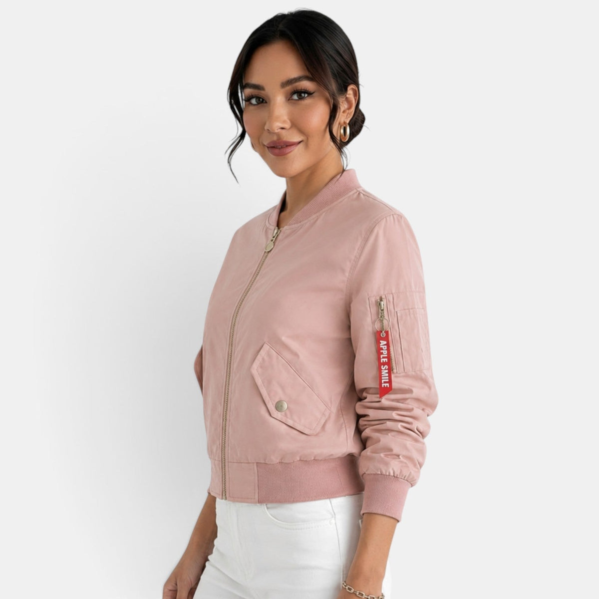 Lightweight Women's Bomber Jacket