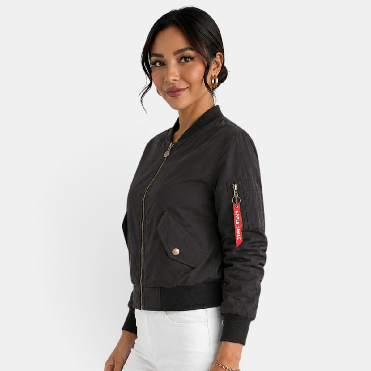 Lightweight Women's Bomber Jacket