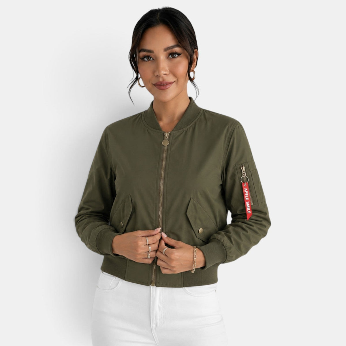 Lightweight Women's Bomber Jacket