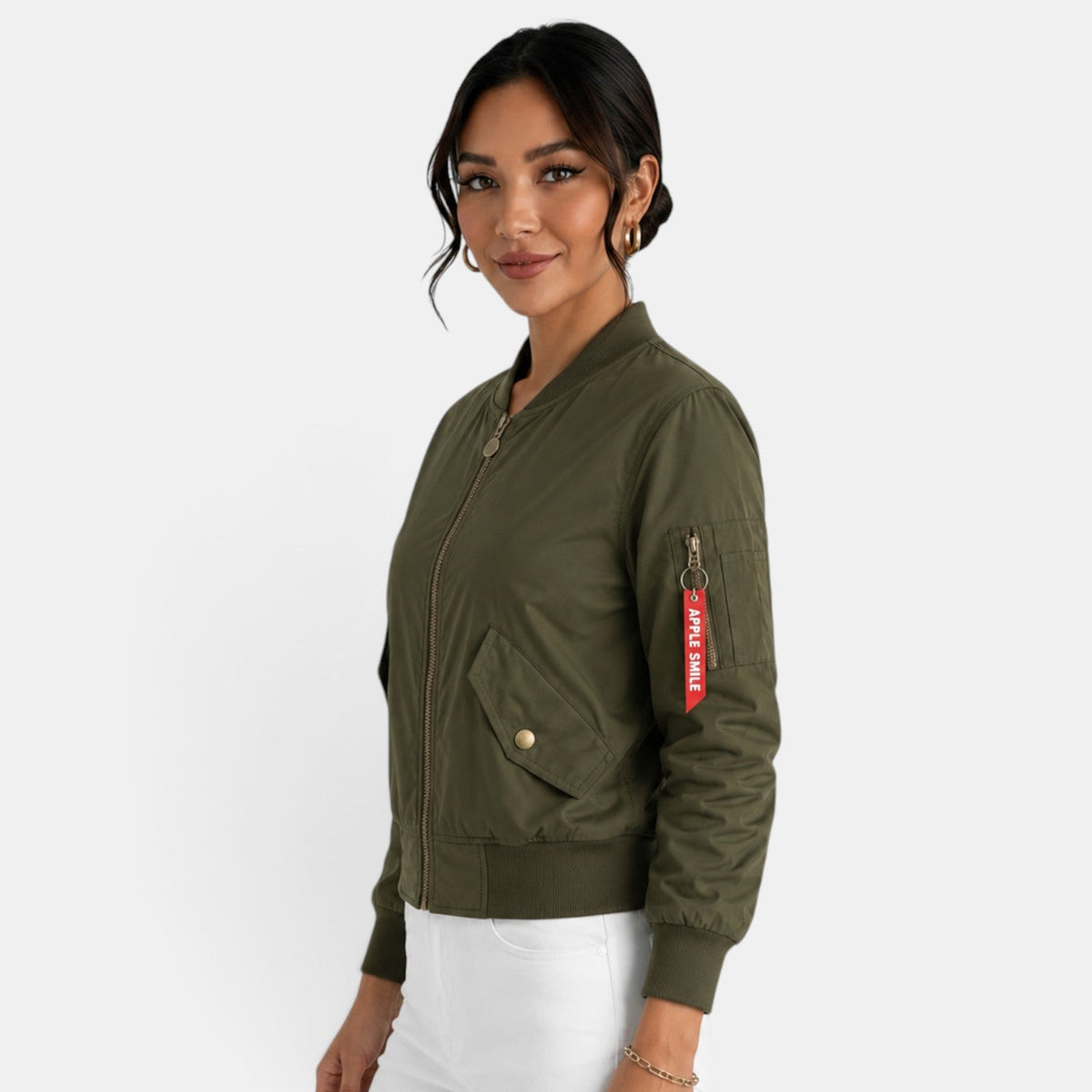 Lightweight Women's Bomber Jacket