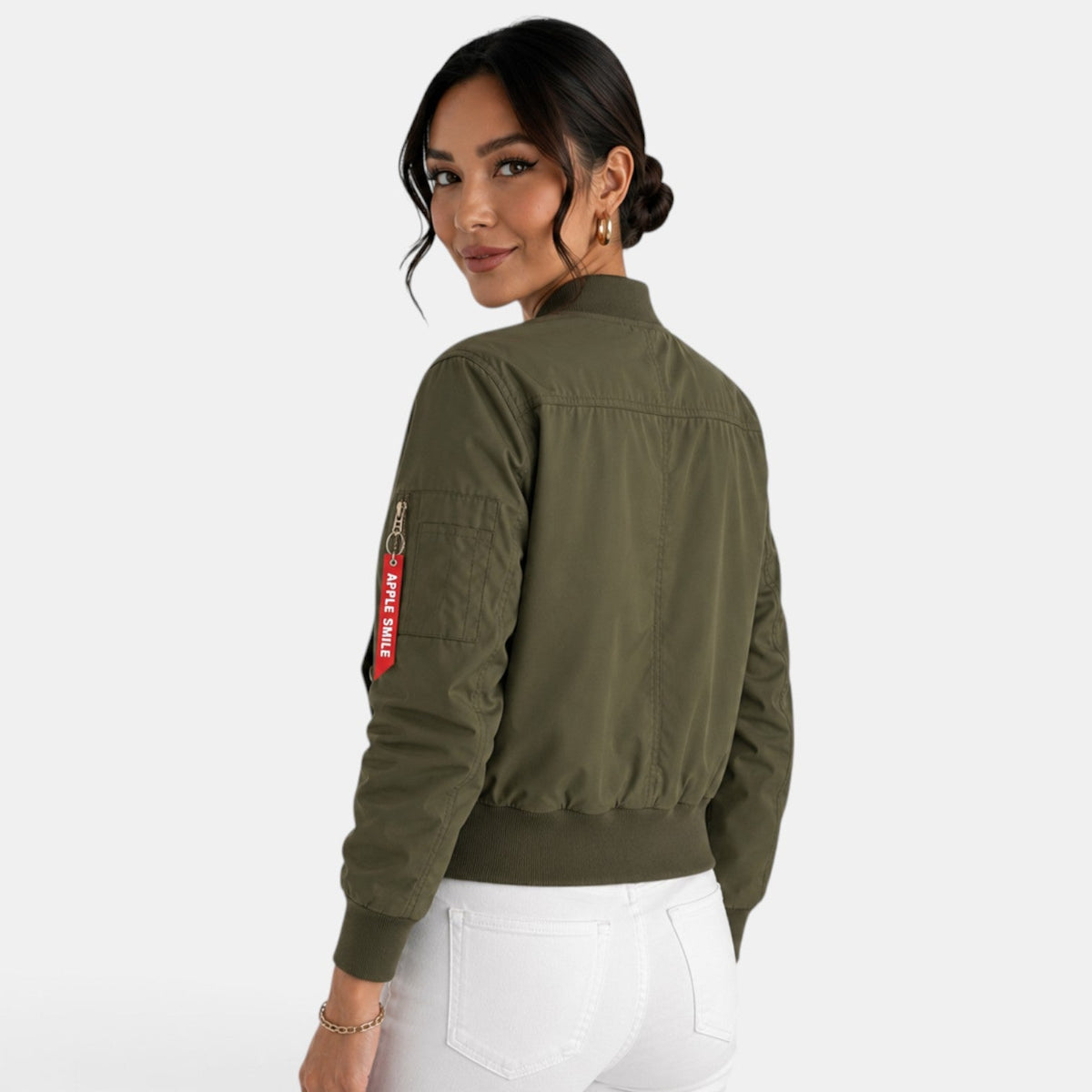 Lightweight Women's Bomber Jacket