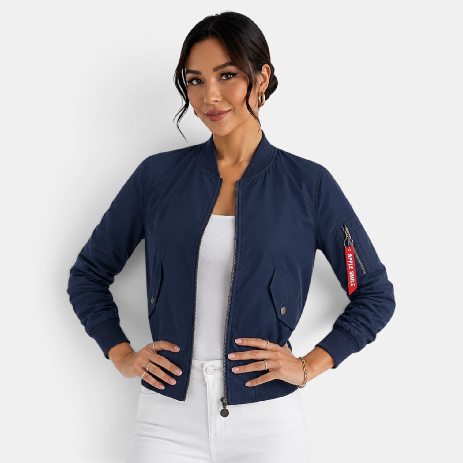 Lightweight Women's Bomber Jacket