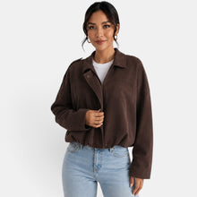 Women's Suede Jacket Autumn