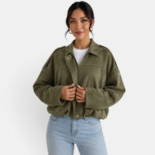 Women's Suede Jacket Autumn