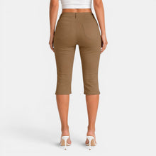 Women's Elastic Capri Pants