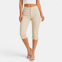 Women's Elastic Capri Pants