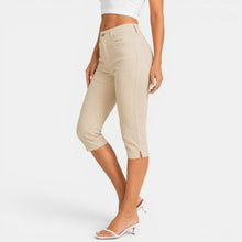 Women's Elastic Capri Pants