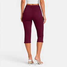 Women's Elastic Capri Pants