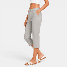 Women's High-Waisted Capri Pants