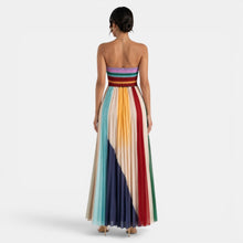 Women's Multicolour Bandeau Maxi Dress