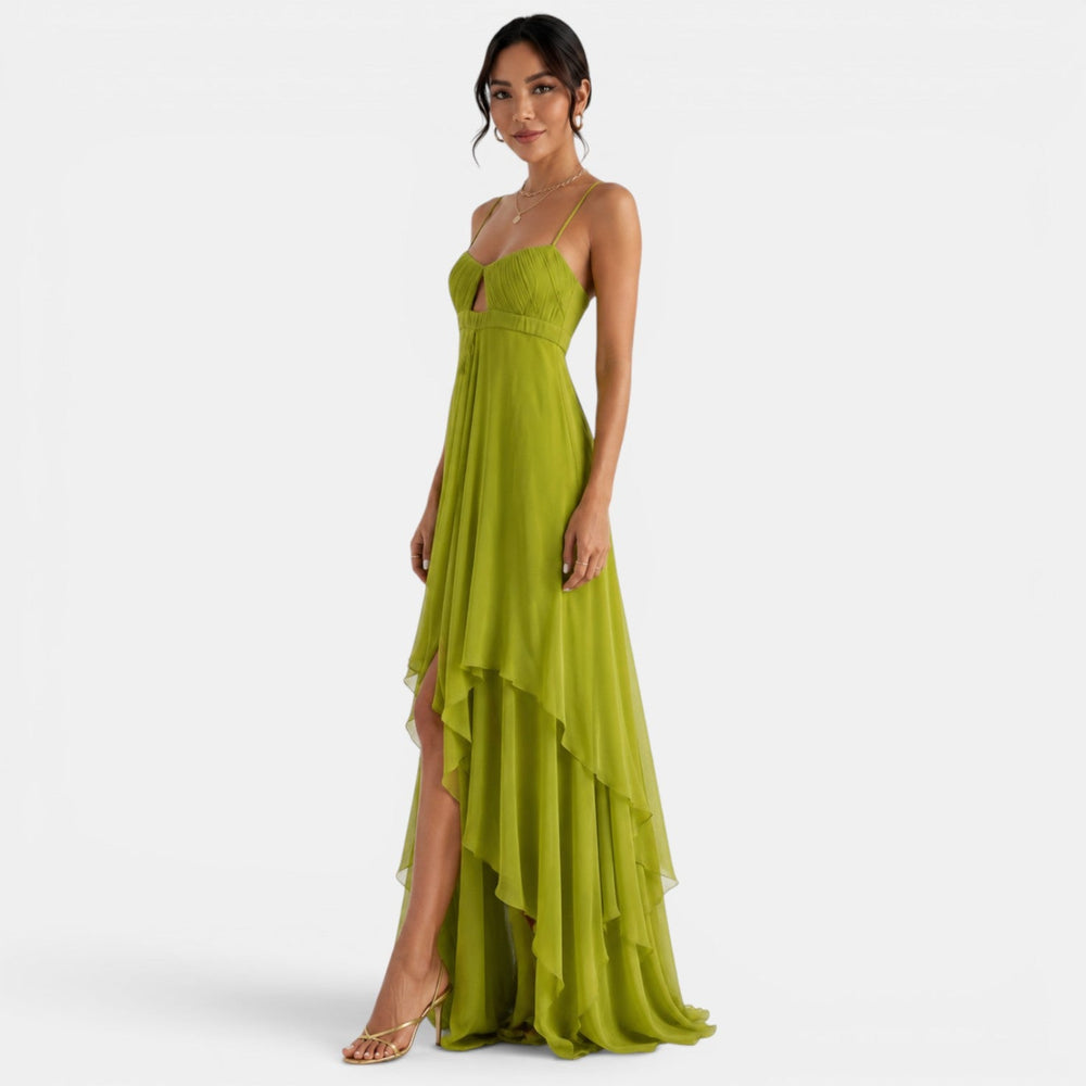 Women's Asymmetrical Long Dress