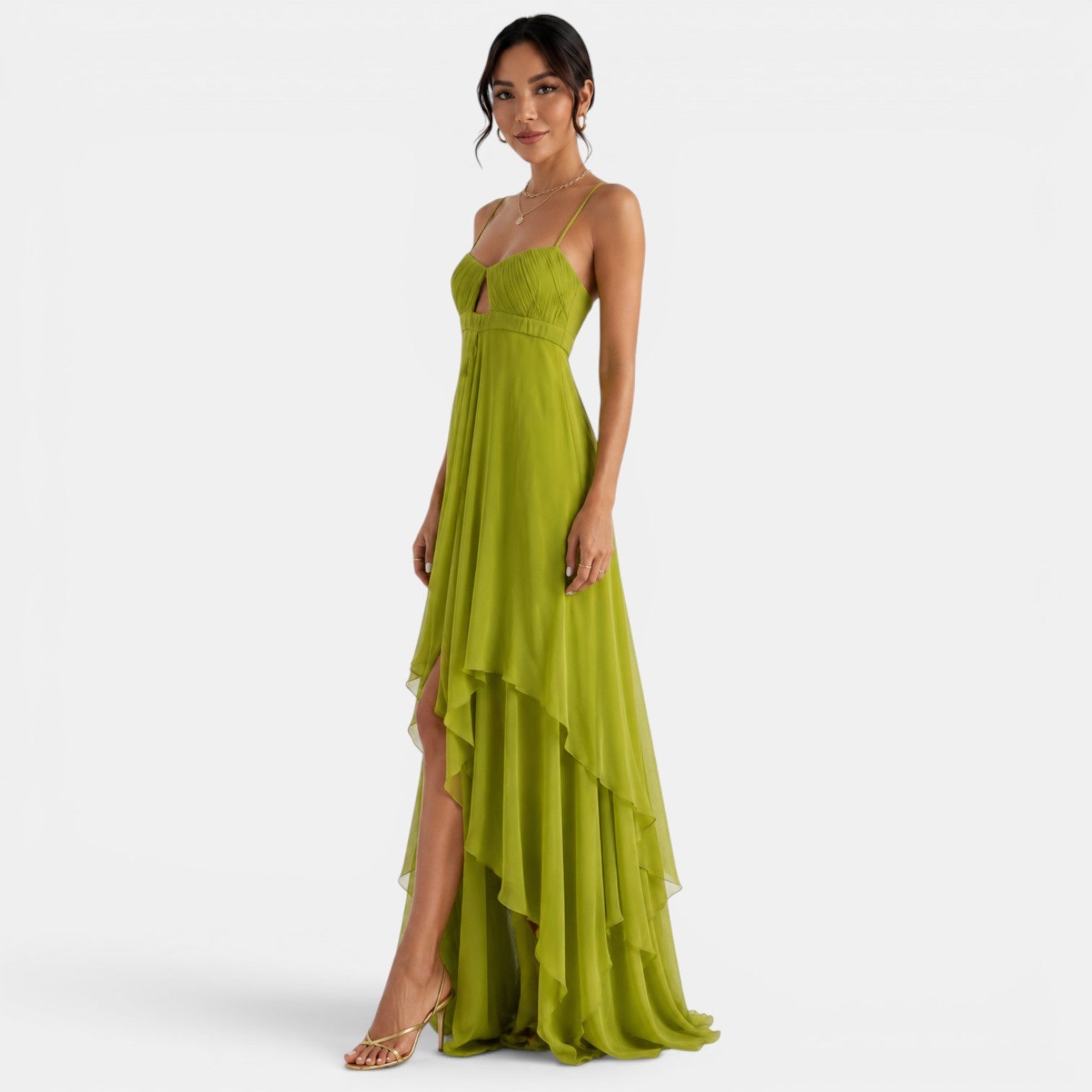 Women's Asymmetrical Long Dress