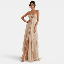 Women's Asymmetrical Long Dress