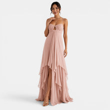 Women's Asymmetrical Long Dress