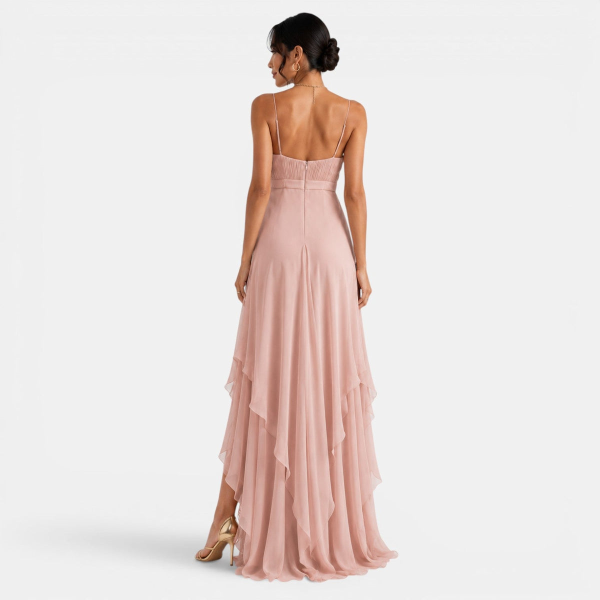 Women's Asymmetrical Long Dress
