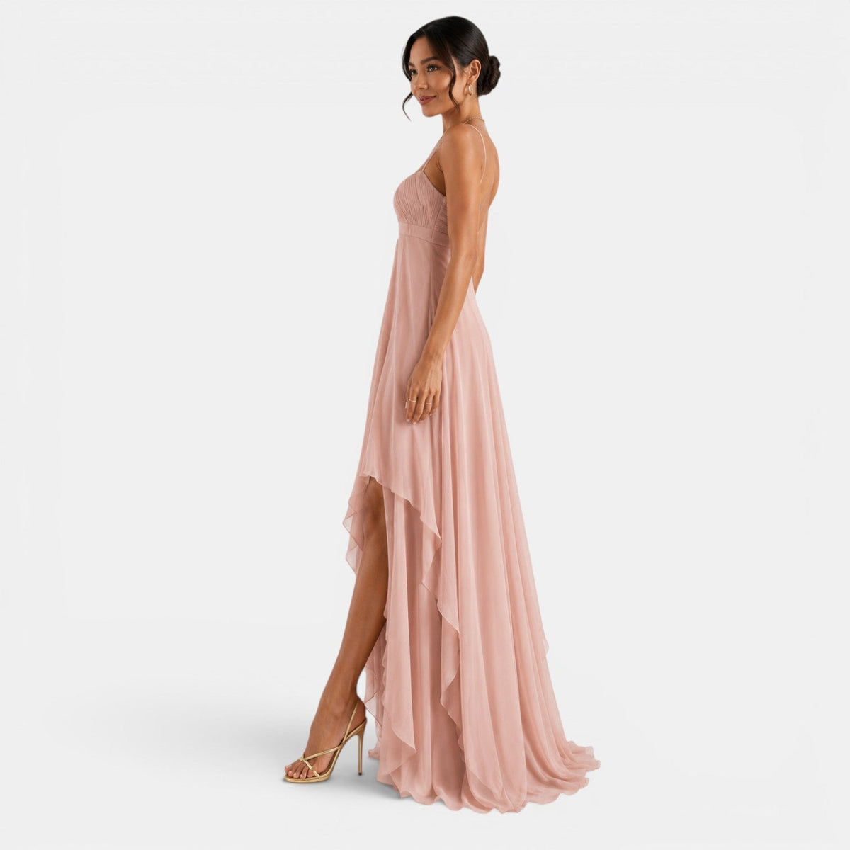 Women's Asymmetrical Long Dress