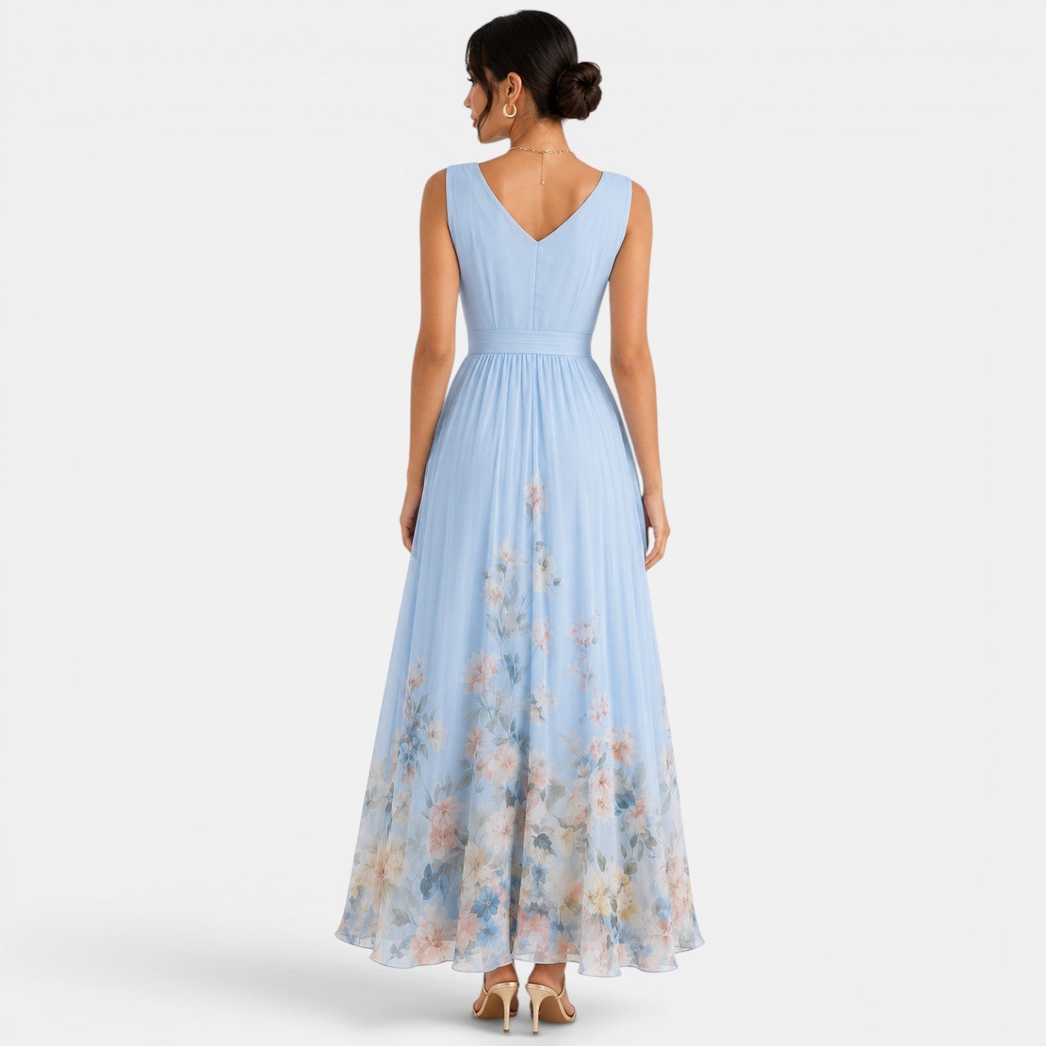 Women's Floral Maxi Dress