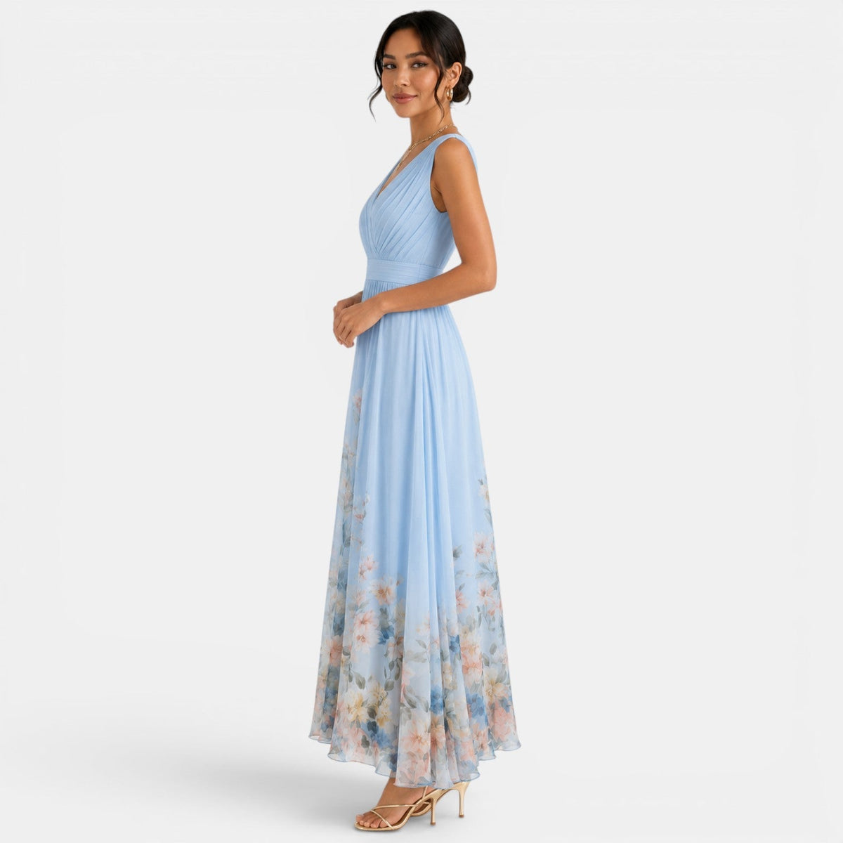 Women's Floral Maxi Dress