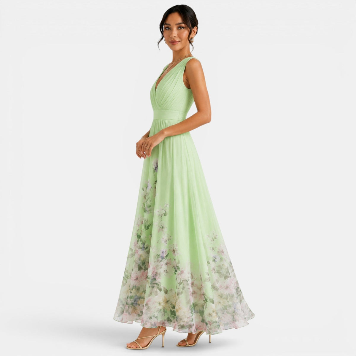 Women's Floral Maxi Dress