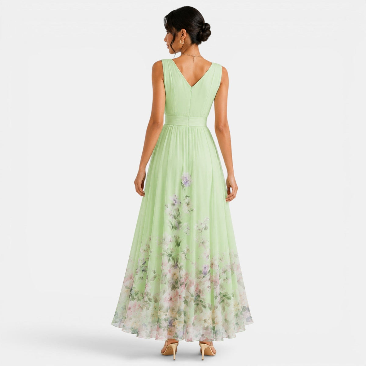 Women's Floral Maxi Dress