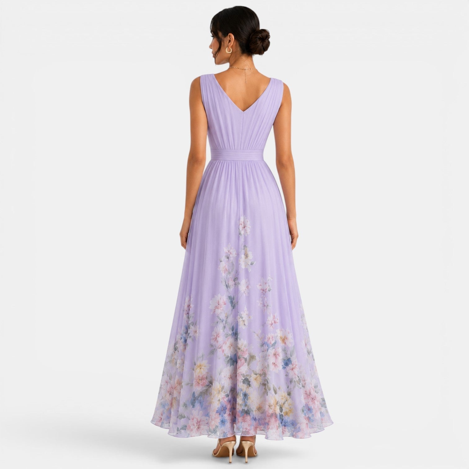 Women's Floral Maxi Dress