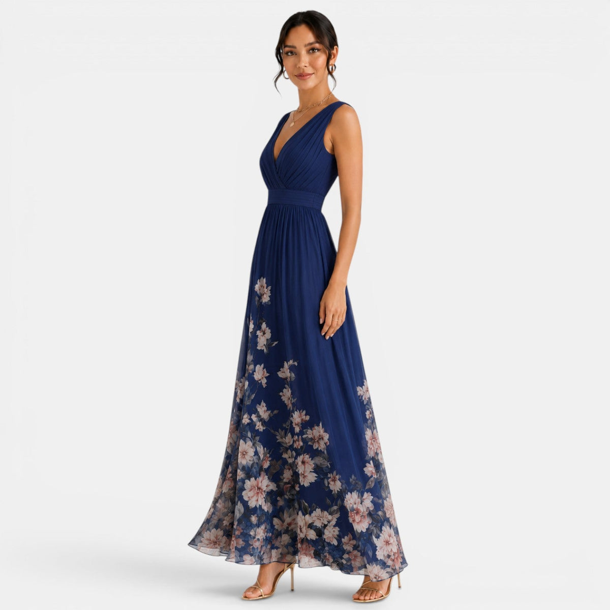 Women's Floral Maxi Dress