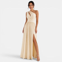 One-Shoulder Long Party Dress