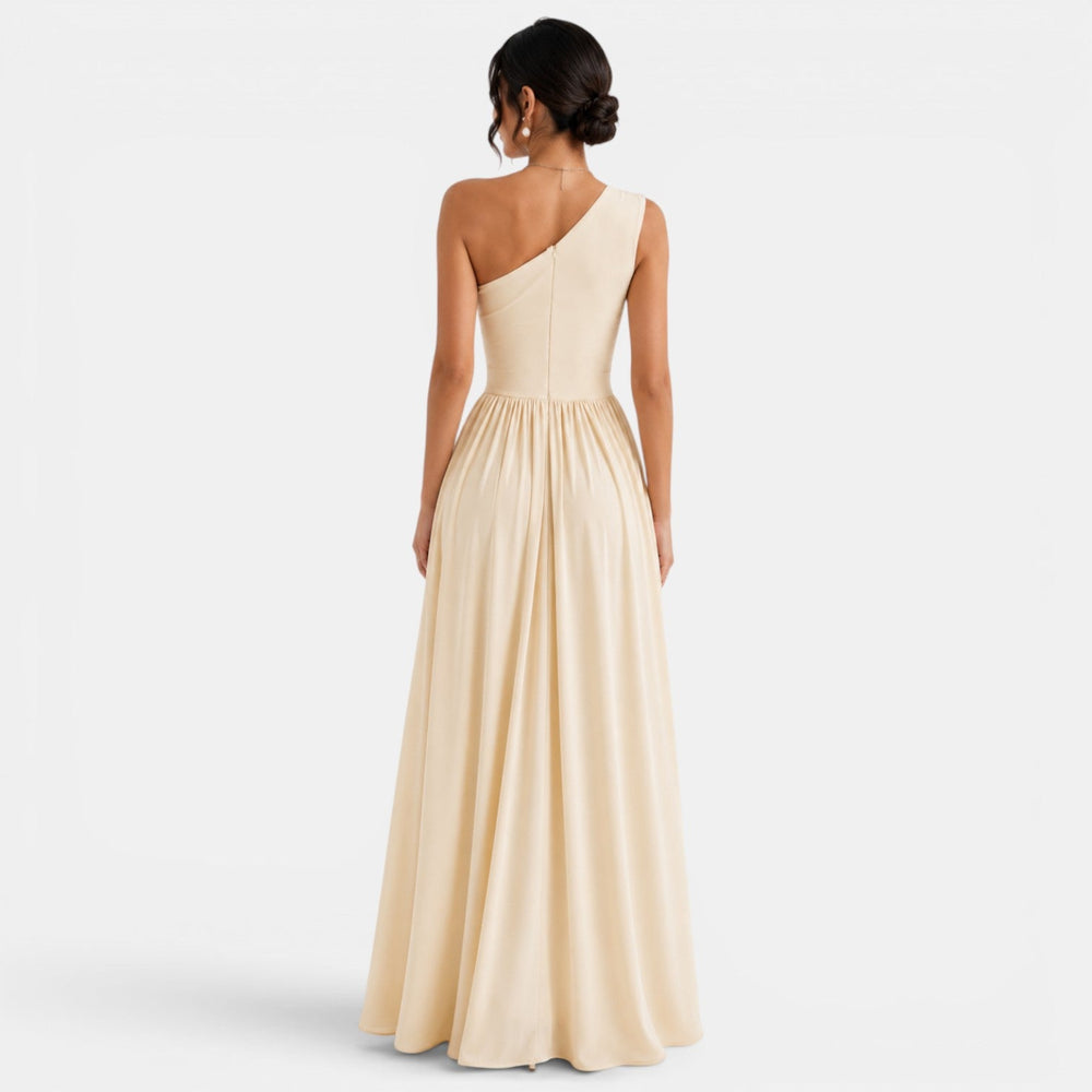 One-Shoulder Long Party Dress