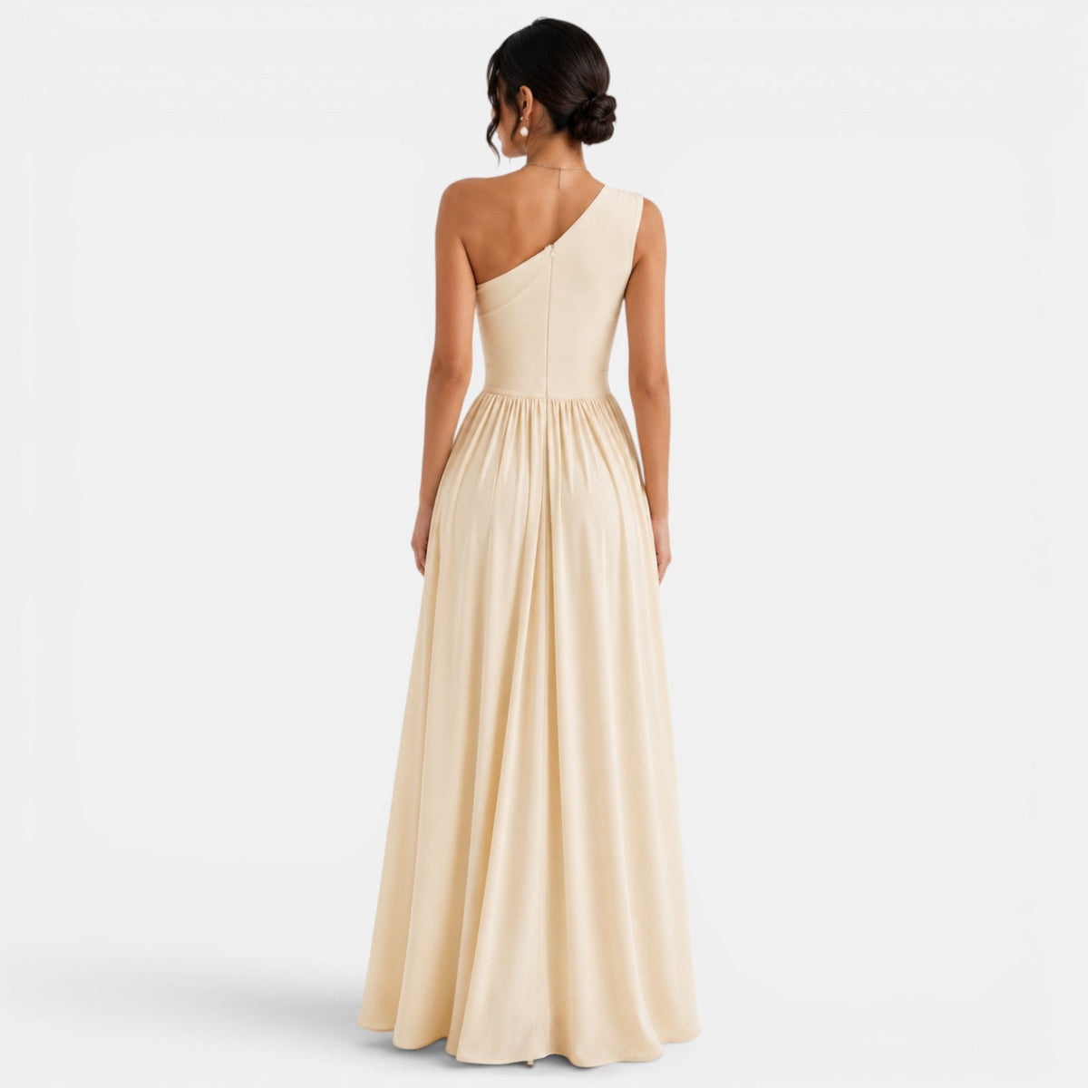 One-Shoulder Long Party Dress