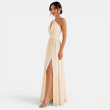 One-Shoulder Long Party Dress