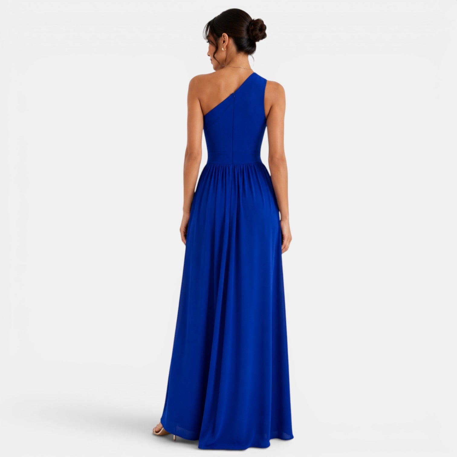 One-Shoulder Long Party Dress