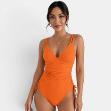 Women's V-Neck Strappy Swimsuit