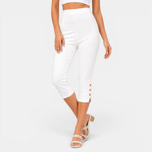 Women's High-Waisted Capri Pants