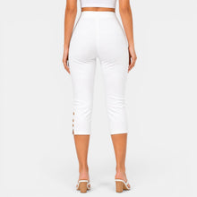 Women's High-Waisted Capri Pants