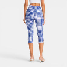 Women's Plaid Capri Pants
