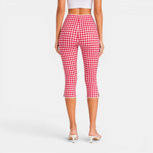Women's Plaid Capri Pants