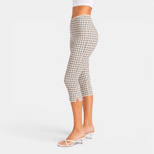 Women's Plaid Capri Pants
