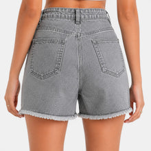 Women's High-Waisted Denim Shorts